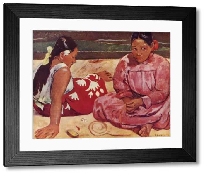 Framed Print : Tahitian Women, 1936. Artist: Paul Gauguin Framed Print : Tahitian Women, 1936. Artist: Paul Gauguin