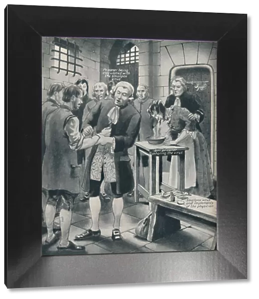 Giving Prisoners the Smallpox in Gaol, late 18th century, (c1934)
