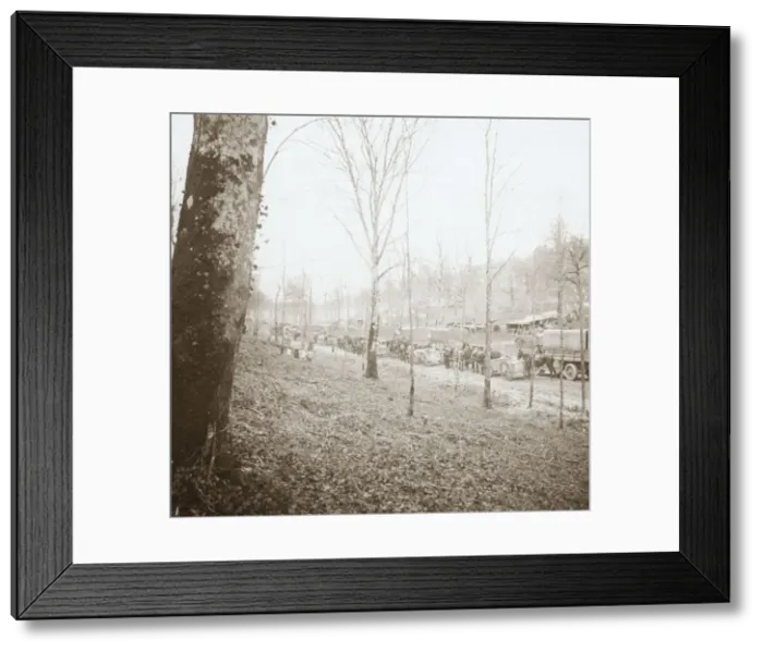 Framed Print : Artillery, Somme, northern France, c1914-c1918 Framed Print : Artillery, Somme, northern France, c1914-c1918