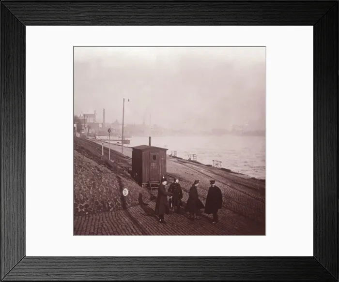 Framed Print : Belgians, Merdingen, c1914-c1918 Framed Print : Belgians, Merdingen, c1914-c1918
