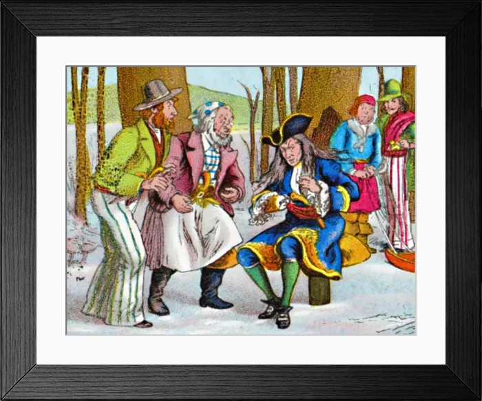 Framed Print : A warm seat, c1905 Framed Print : A warm seat, c1905