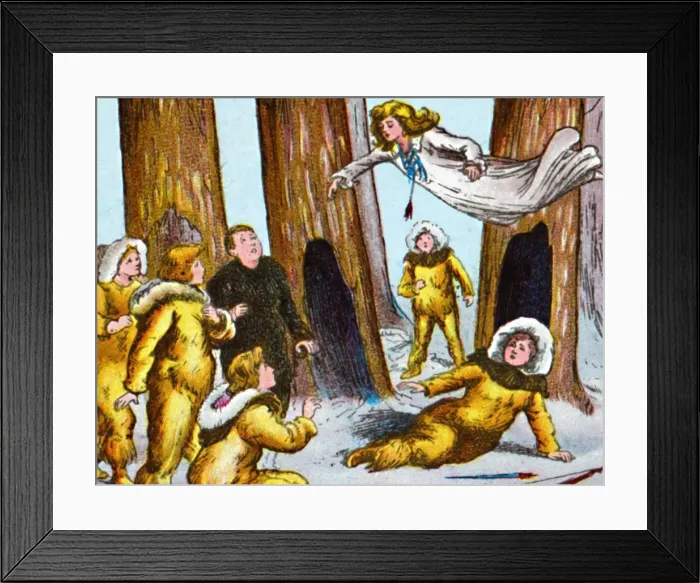 Framed Print : The shooting of the white bird, c1905 Framed Print : The shooting of the white bird, c1905