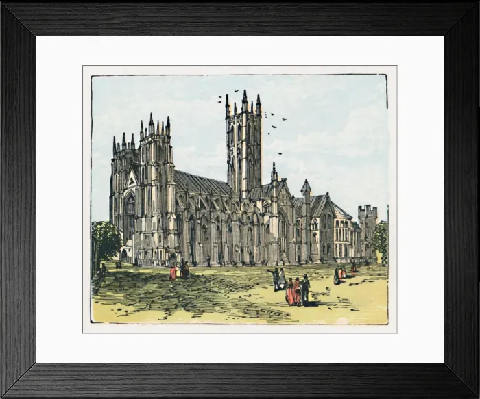 Framed Print : Canterbury, c1910 Framed Print : Canterbury, c1910