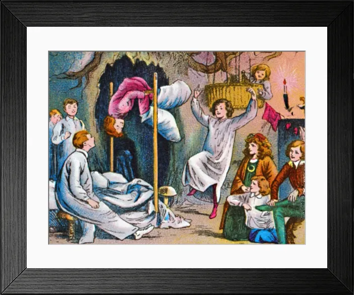 Framed Print : Bed time, c1905 Framed Print : Bed time, c1905