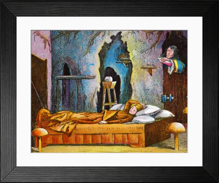 Framed Print : Poisoning the medicine, c1905 Framed Print : Poisoning the medicine, c1905