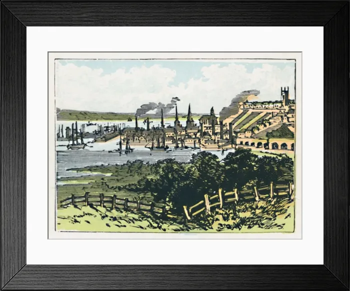 Framed Print : Southampton, c1910