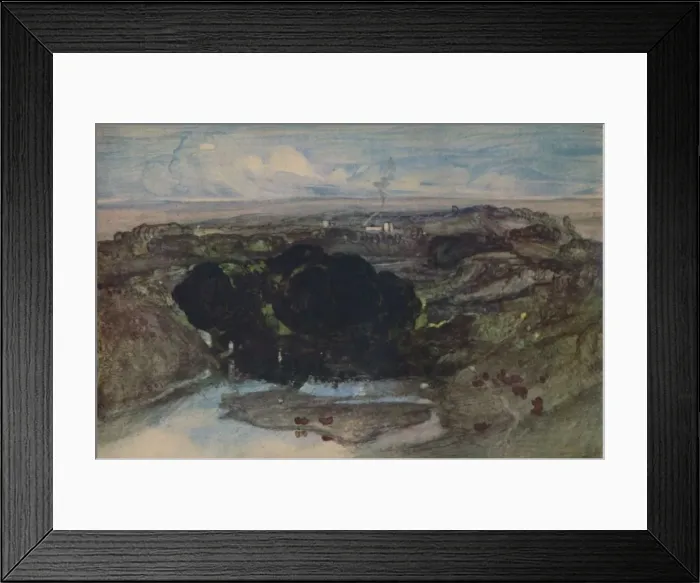 Framed Print : The Lake, 1923. Artist: John Sell Cotman Framed Print : The Lake, 1923. Artist: John Sell Cotman