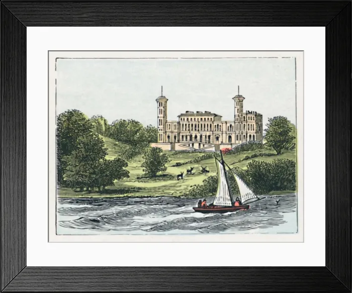 Framed Print : Isle of Wight, c1910 Framed Print : Isle of Wight, c1910
