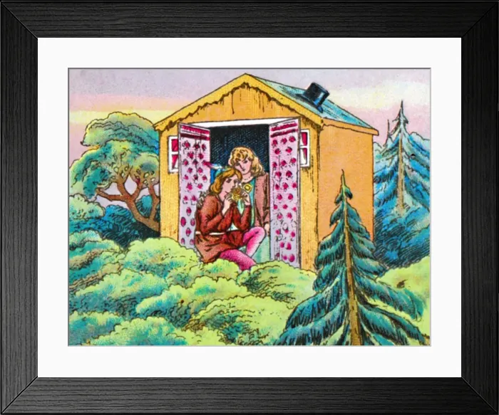 Framed Print : In the tree tops, c1905 Framed Print : In the tree tops, c1905