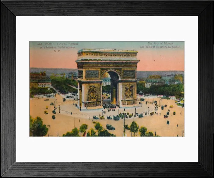 Framed Print : The Arc de Triomphe and Tomb of the Unknown Soldier, Paris, c1920 Framed Print : The Arc de Triomphe and Tomb of the Unknown Soldier, Paris, c1920
