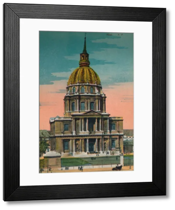 Framed Print : The Dome of Les Invalides, Paris, c1920 Framed Print : The Dome of Les Invalides, Paris, c1920
