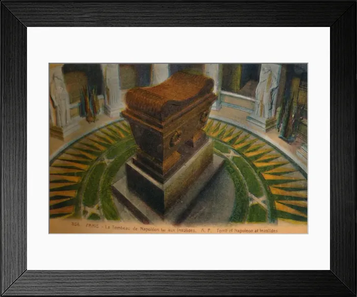 Framed Print : Tomb of Napoleon at Les Invalides, Paris, c1920 Framed Print : Tomb of Napoleon at Les Invalides, Paris, c1920