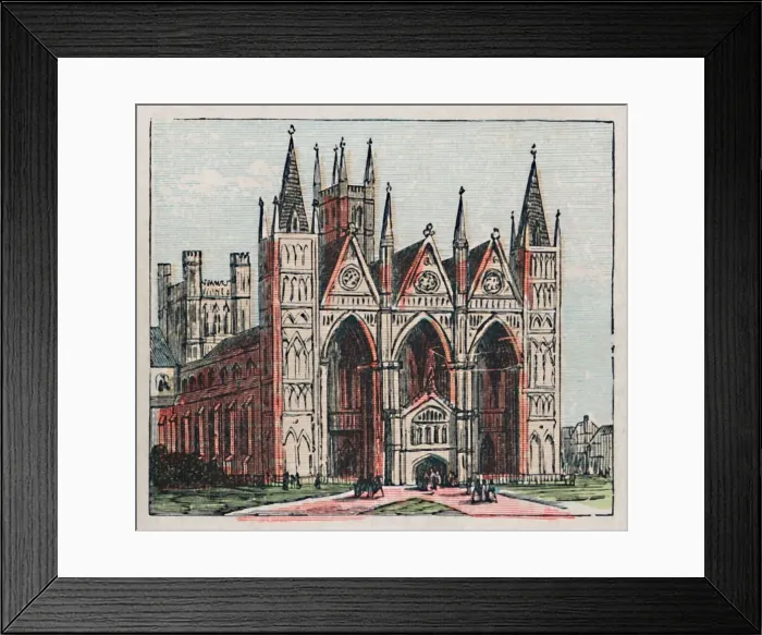 Framed Print : Peterborough, c1910 Framed Print : Peterborough, c1910