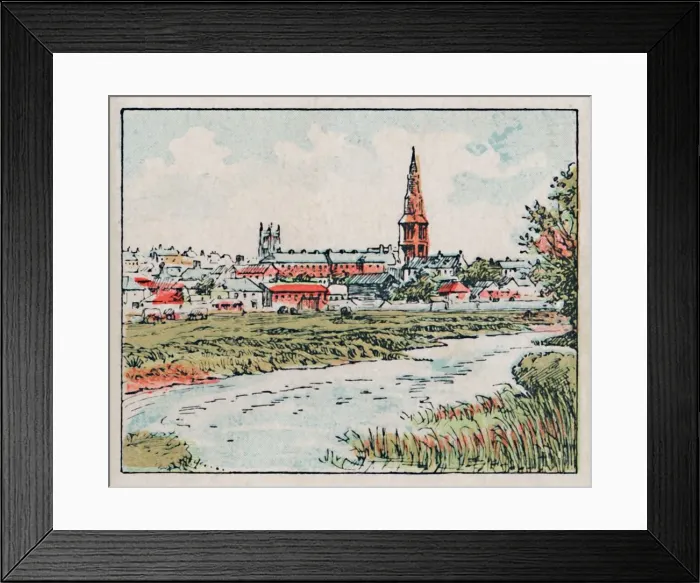 Framed Print : Stamford, c1910 Framed Print : Stamford, c1910