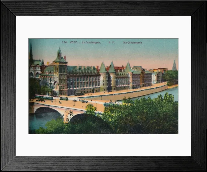 Framed Print : The Conciergerie, Paris, c1920 Framed Print : The Conciergerie, Paris, c1920