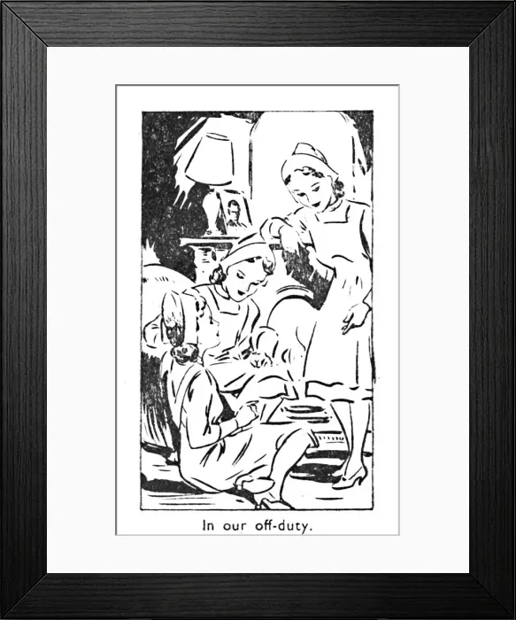 Framed Print : In our off-duty, 1940 Framed Print : In our off-duty, 1940