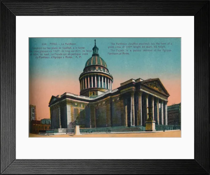 Framed Print : The Pantheon, Paris, c1920 Framed Print : The Pantheon, Paris, c1920