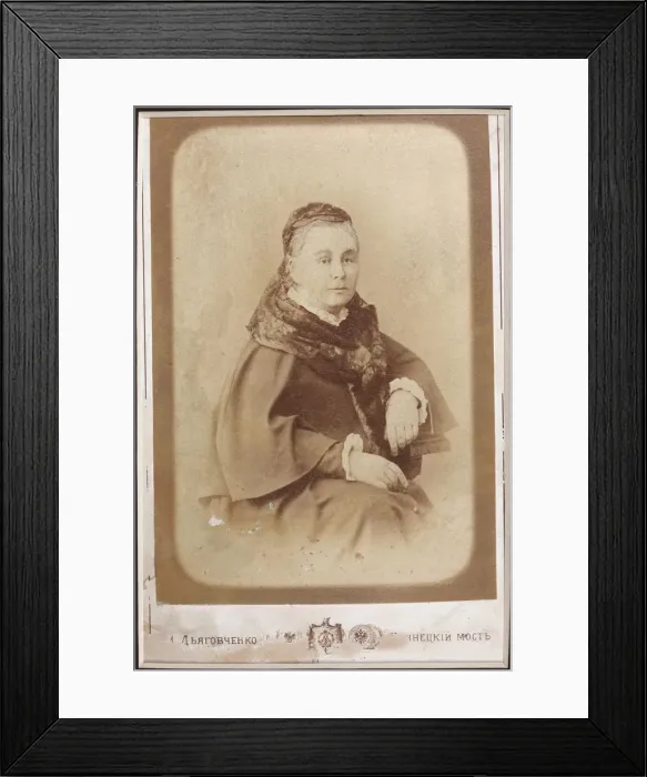Framed Print : Cleopatra Dmitrievna Sukhotina, nee Mansurova, 1870s-1880s Framed Print : Cleopatra Dmitrievna Sukhotina, nee Mansurova, 1870s-1880s