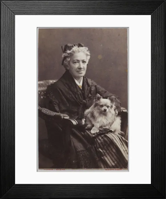 Framed Print : Elizaveta Vasilyevna Salias De Tournemire (1815-1892), nee Sukhovo-Kobylina, 1891 Framed Print : Elizaveta Vasilyevna Salias De Tournemire (1815-1892), nee Sukhovo-Kobylina, 1891