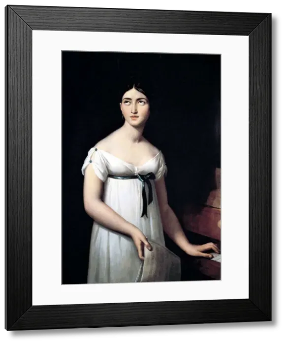 Framed Print : Portrait of the opera singer Giuditta Pasta (1798-1865), nee Negri, ca 1821 Framed Print : Portrait of the opera singer Giuditta Pasta (1798-1865), nee Negri, ca 1821