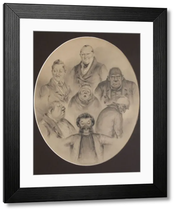 Framed Print : Illustration for the poem The Dead Souls by N. Gogol, 1894 Framed Print : Illustration for the poem The Dead Souls by N. Gogol, 1894