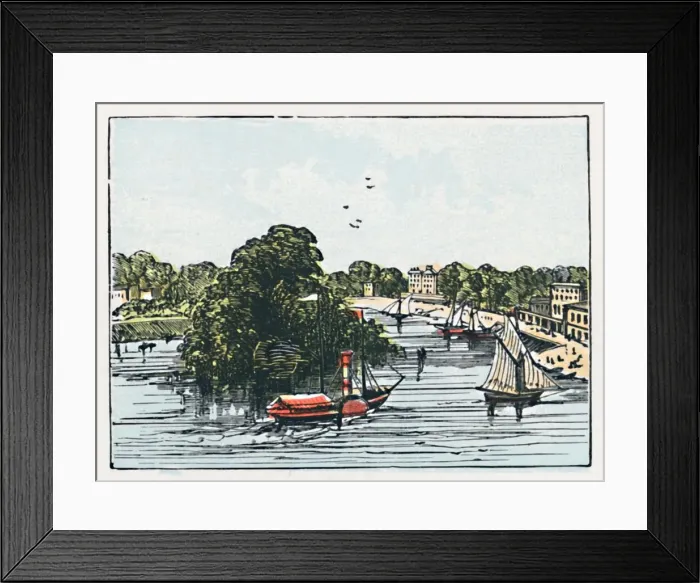 Framed Print : Richmond, c1910 Framed Print : Richmond, c1910