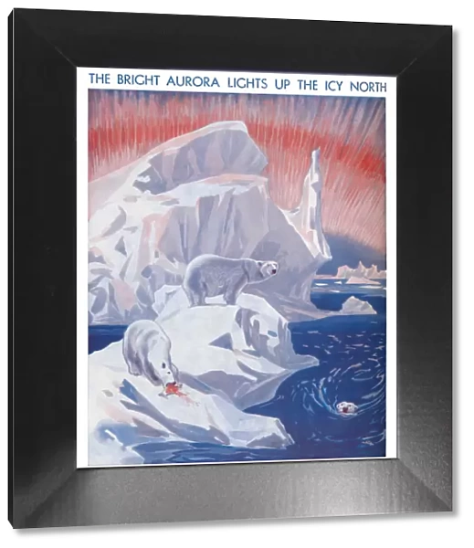 The Bright Aurora Lights Up The Icy North, 1935