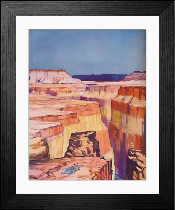 Framed Print : The Rich Colour of the Colorado Canyon, 1935 Framed Print : The Rich Colour of the Colorado Canyon, 1935