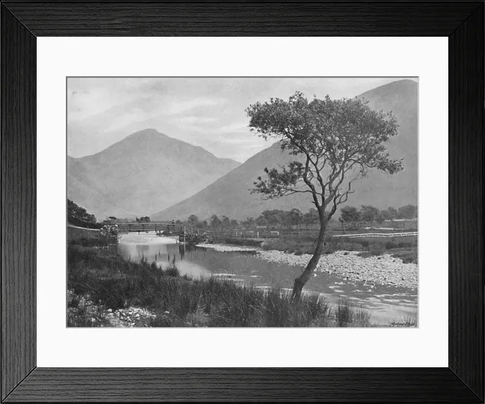Framed Print : Great Gable, c1896. Artist: Green Brothers Framed Print : Great Gable, c1896. Artist: Green Brothers