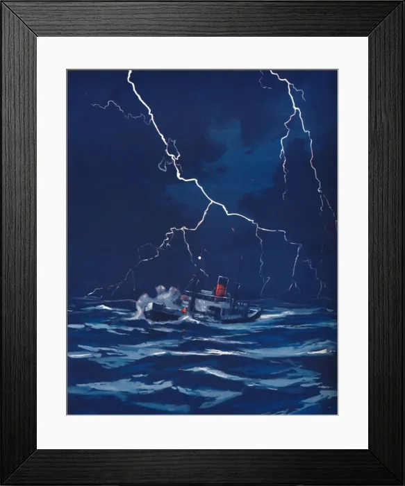 Framed Print : The Grandeur of the Lightning Flash, 1935 Framed Print : The Grandeur of the Lightning Flash, 1935
