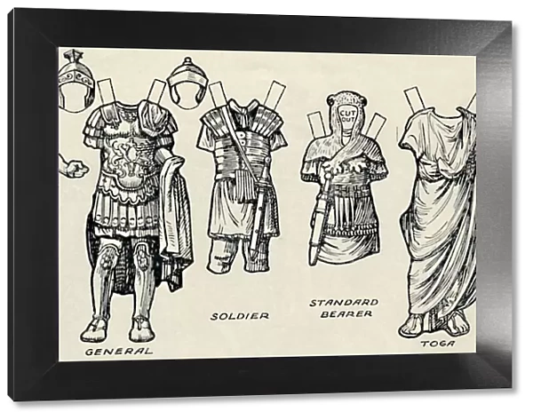 The Gallery of Historic Costume: What The Britons and Romans Used To Wear, c1934