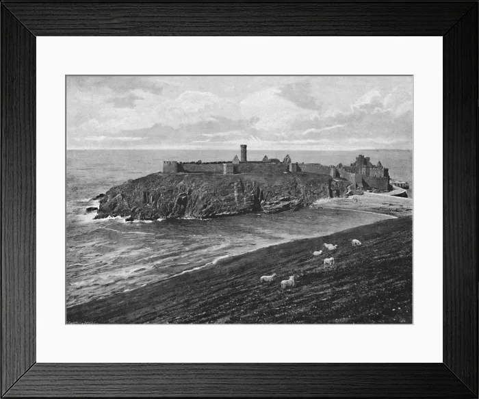 Framed Print : St. Patricks Island, Peel, Isle of Man, c1896. Artist: Chester Vaughan Framed Print : St. Patricks Island, Peel, Isle of Man, c1896. Artist: Chester Vaughan