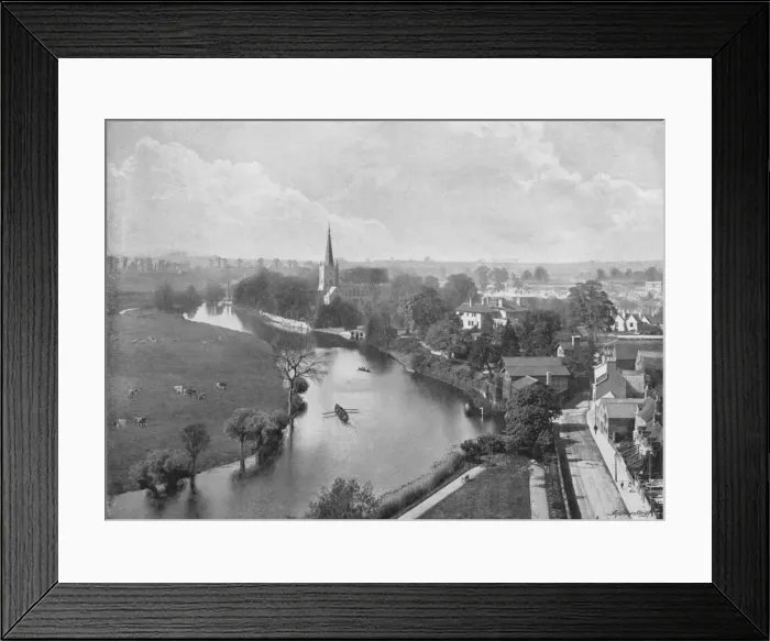 Framed Print : Stratford-on-Avon, c1896. Artist: Harvey Barton Framed Print : Stratford-on-Avon, c1896. Artist: Harvey Barton