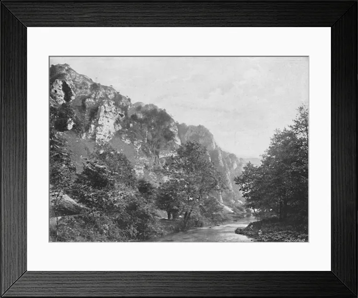 Framed Print : Tissington Sires, Dovedale, c1896. Artist: GW Wilson and Company Framed Print : Tissington Sires, Dovedale, c1896. Artist: GW Wilson and Company