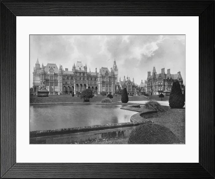 Framed Print : Eaton Hall, c1896. Artist: Catherall & Pritchard Framed Print : Eaton Hall, c1896. Artist: Catherall & Pritchard