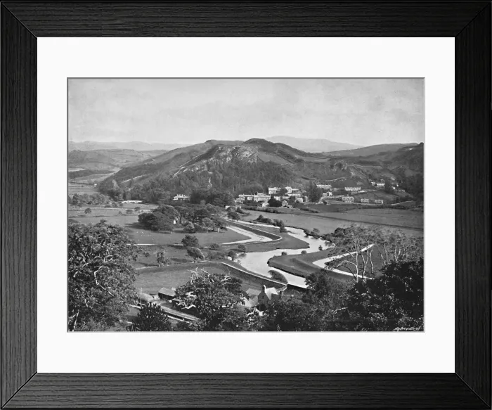 Framed Print : Ffestiniog Valley, c1896. Artist: Carl Norman Framed Print : Ffestiniog Valley, c1896. Artist: Carl Norman