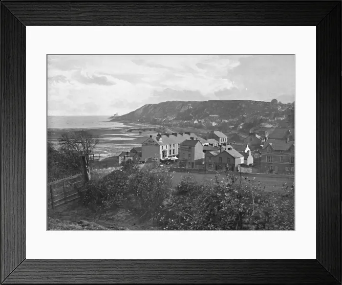 Framed Print : The Mumbles, c1896. Artist: Valentine & Sons Framed Print : The Mumbles, c1896. Artist: Valentine & Sons