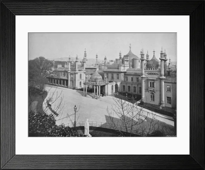 Framed Print : The Pavilion, Brighton, c1896. Artist: W & AH Fry Framed Print : The Pavilion, Brighton, c1896. Artist: W & AH Fry