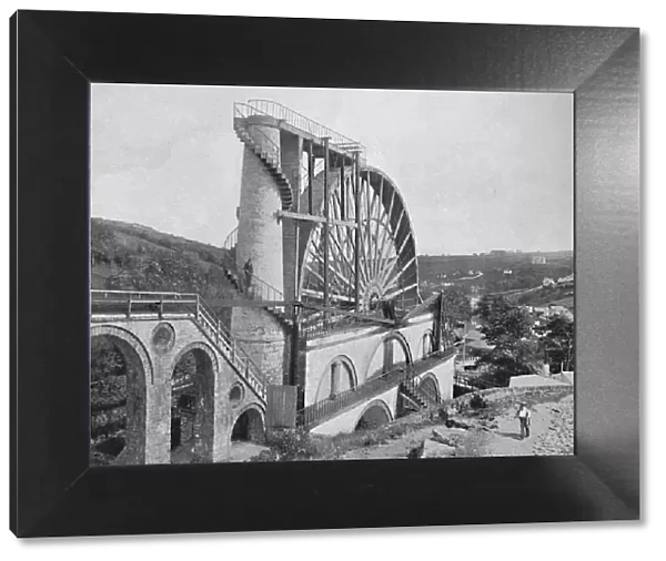 Laxey Wheel, Isle of Man, c1896. Artist: Chester Vaughan