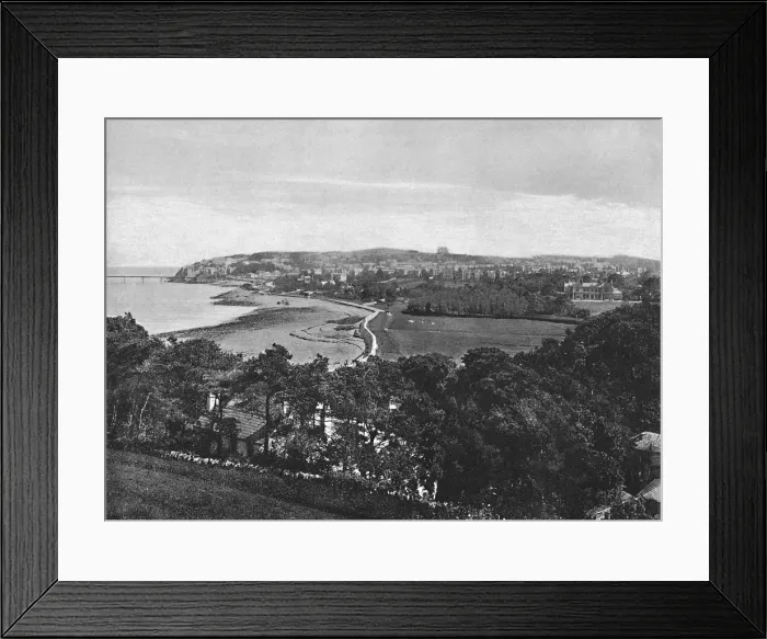Framed Print : Clevedon, c1896. Artist: Frith & Co