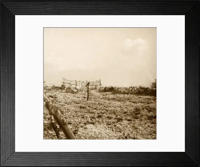 Framed Print : Between the lines, Verdun, northern France, c1914-c1918 Framed Print : Between the lines, Verdun, northern France, c1914-c1918