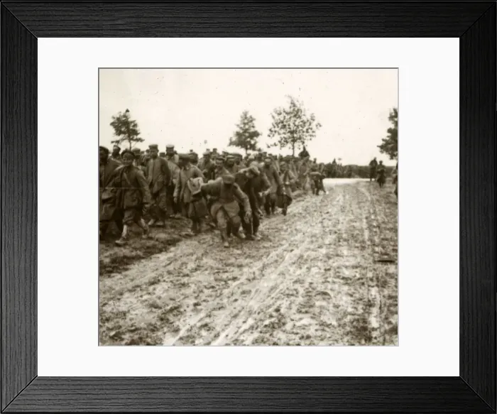 Framed Print : After attack, Aisne, France, c1914-c1918 Framed Print : After attack, Aisne, France, c1914-c1918