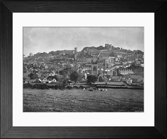 Framed Print : Denbigh, c1896. Artist: Catherall & Pritchard Framed Print : Denbigh, c1896. Artist: Catherall & Pritchard