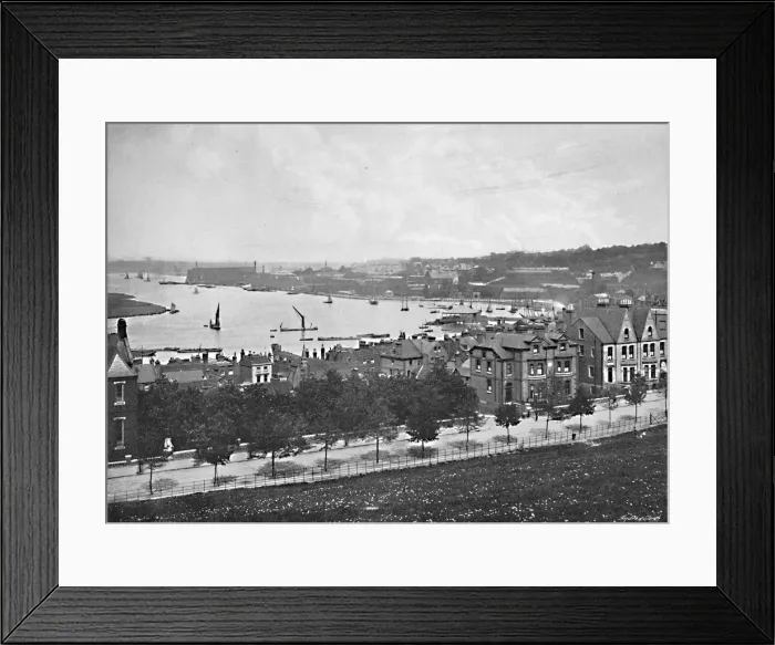 Framed Print : Chatham, c1896. Artist: Poulton & Co Framed Print : Chatham, c1896. Artist: Poulton & Co