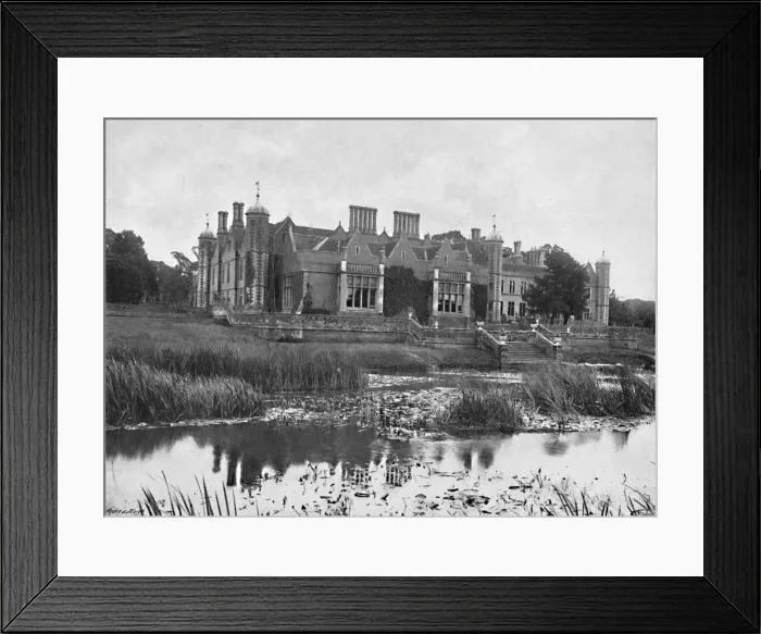 Framed Print : Charlecote Hall, c1896. Artist: Harvey Barton Framed Print : Charlecote Hall, c1896. Artist: Harvey Barton