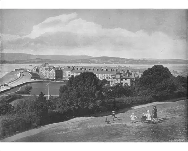 Exmouth, from the Beacon, c1896. Artist: HT Cousins