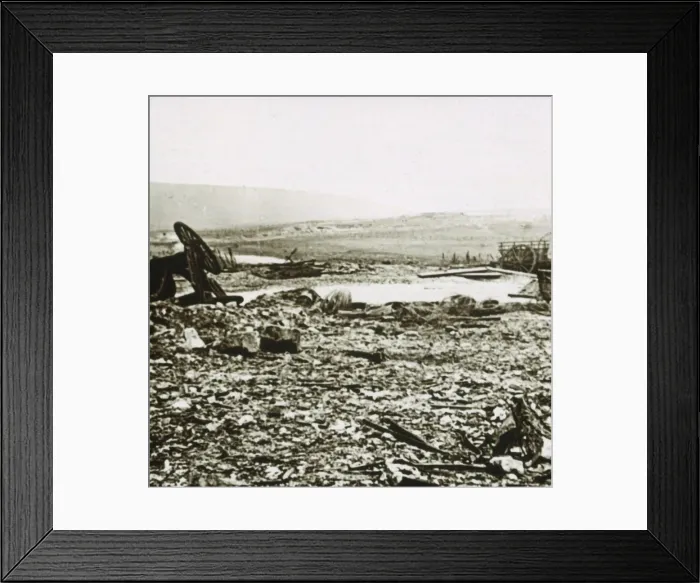 Framed Print : Road to Verdun, northern France, c1914-c1918 Framed Print : Road to Verdun, northern France, c1914-c1918
