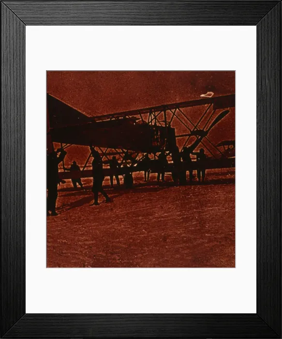 Framed Print : Snow manoeuvres, c1914-c1918 Framed Print : Snow manoeuvres, c1914-c1918