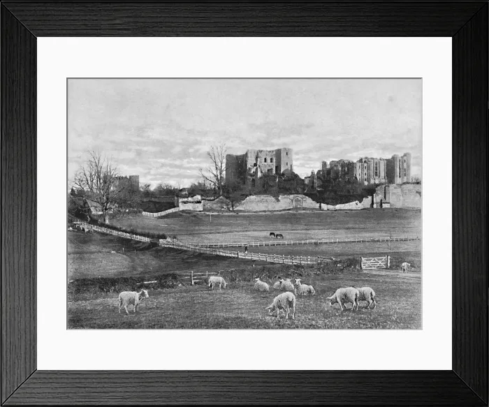 Framed Print : Kenilworth Castle, c1896. Artist: Grayson Clarke Framed Print : Kenilworth Castle, c1896. Artist: Grayson Clarke