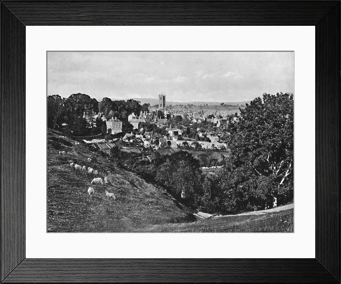 Framed Print : Ludlow, c1896. Artist: T Jones & Son Framed Print : Ludlow, c1896. Artist: T Jones & Son